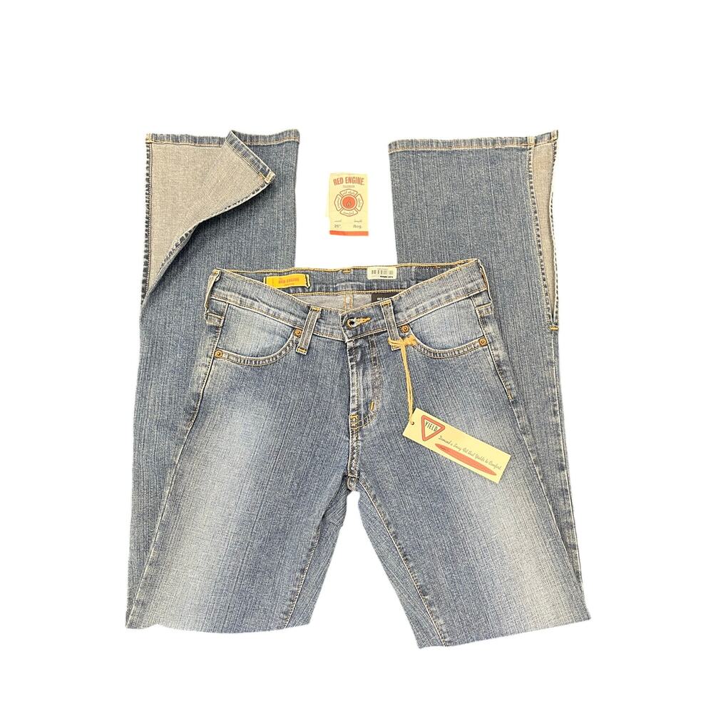 deadstock low rise y2k flared jeans sz 25